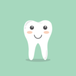 Graphic - cartoon tooth - allen pediatric dentistry KPD